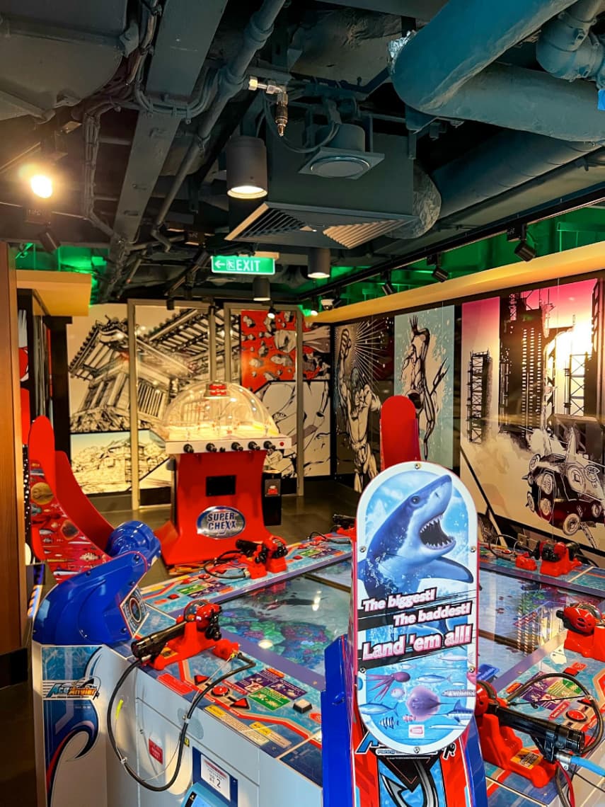 What you can do on Genting Dream Cruise? (Arcade)