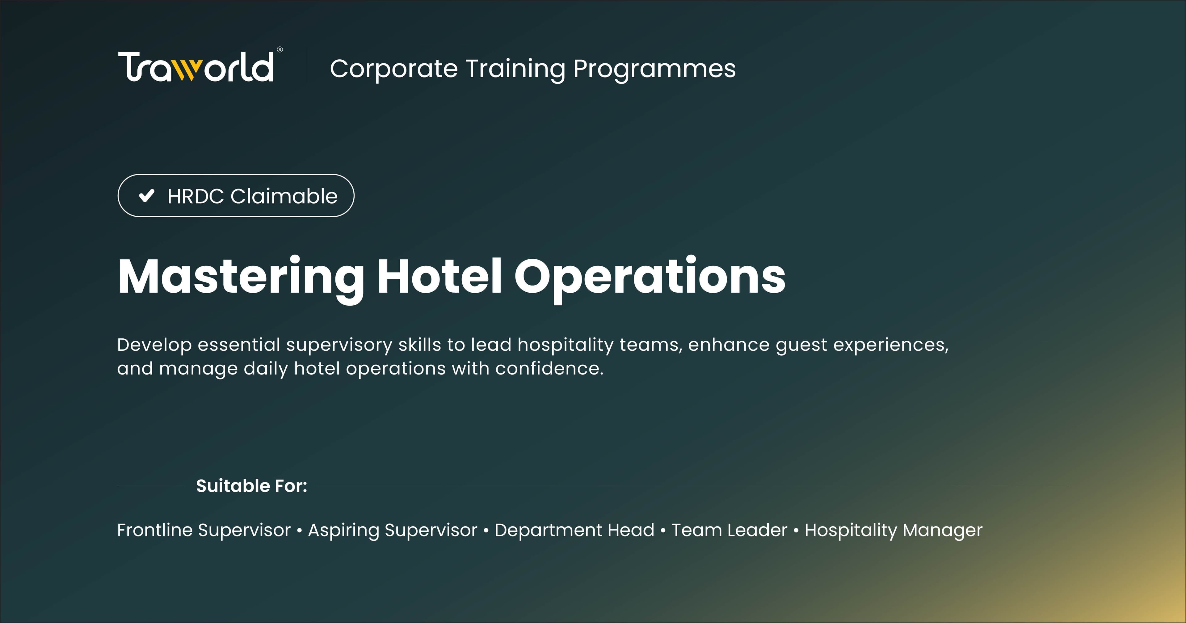 Mastering Hotel Operations