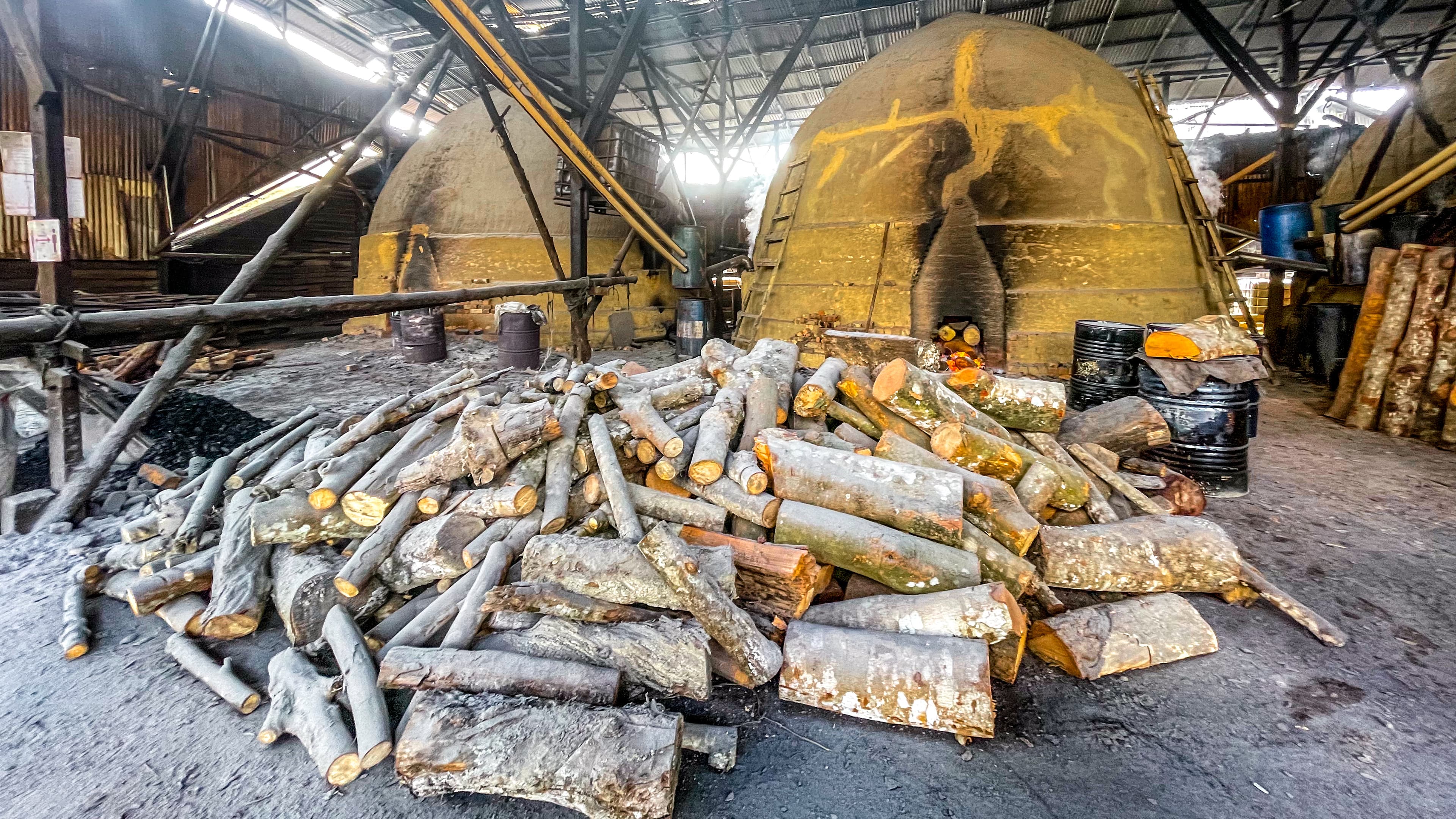 Kuala sepetang Charcoal Factory