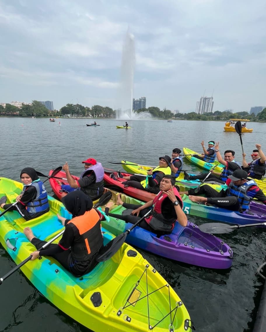 Team Bonding in the Heart of KL: BUKAR: White & Black Aquasports