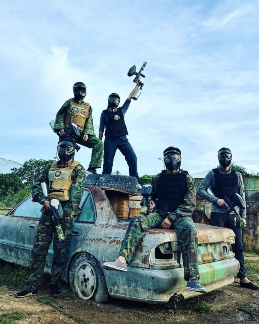 Team Building Activities From All Malaysian States: EOS Paintball