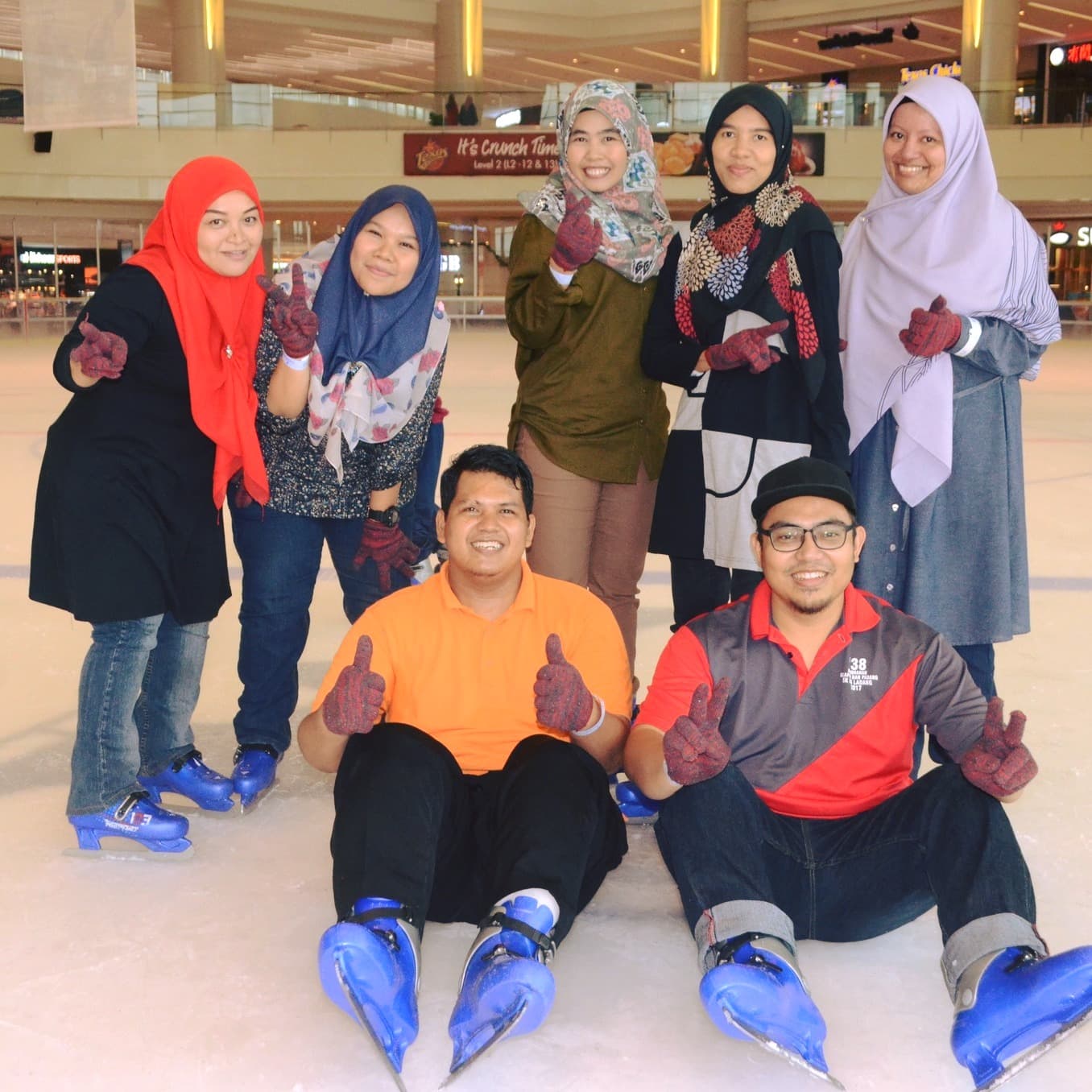 Boost Team Spirit: Best 21 After-Work Hours Team Building Spots in Klang Valley - Icescape Ice Rink @ IOI City Mall