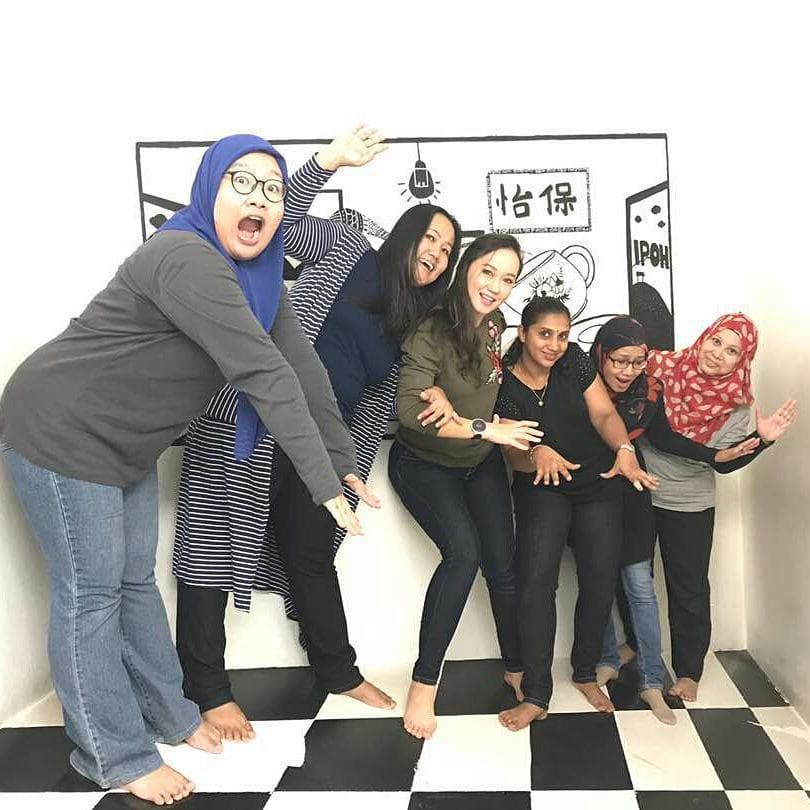 Team Harmony in Perak: Get Tricked at Funtasy House Trick Art