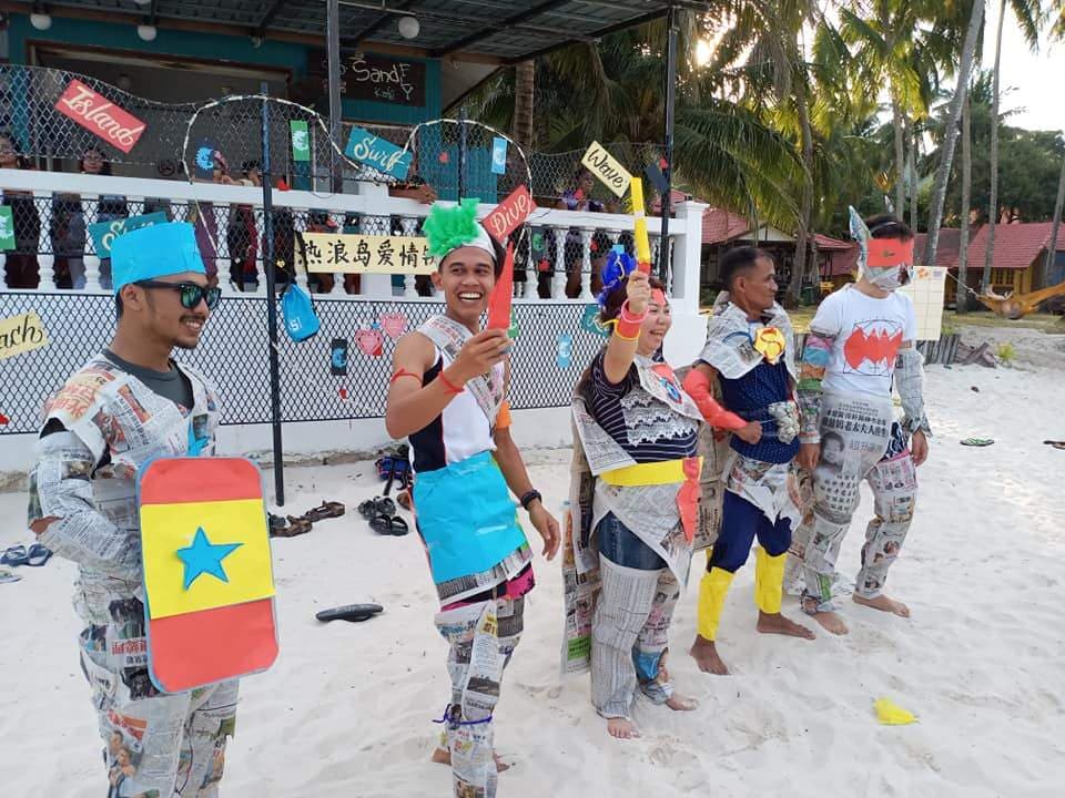 Team Building Activities From All Malaysian States: Redang Island