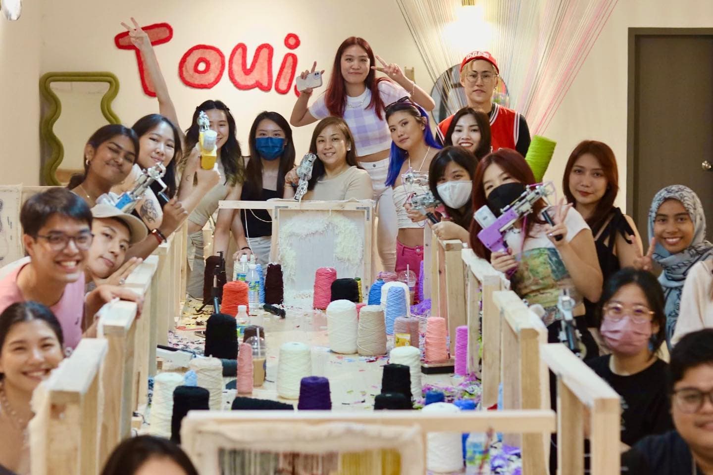 Teamwork Through Creativity: Top 16 Art and Craft Activities in Selangor - Toui Tufting & Painting Studio