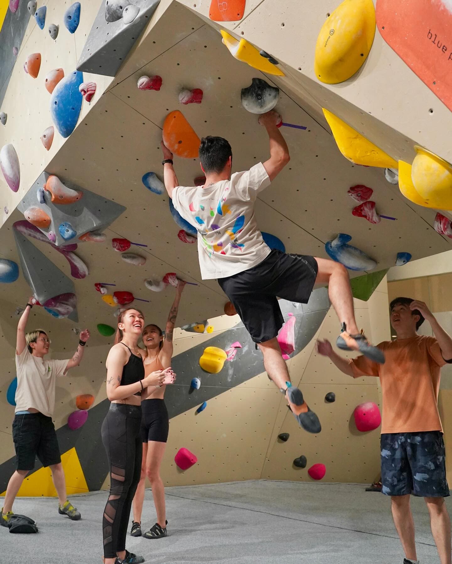 15 Exciting Sports Team-Building Activities in KL to Boost Team Spirit: BUMP Bouldering Pavilion Bukit Jalil