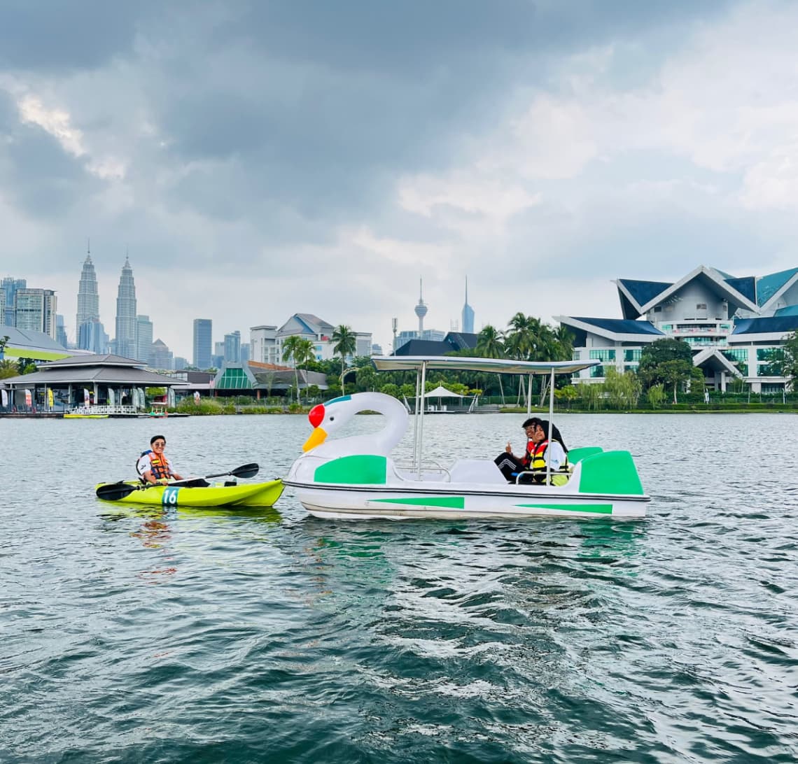 Team Bonding in the Heart of KL: BUKAR: White & Black Aquasports