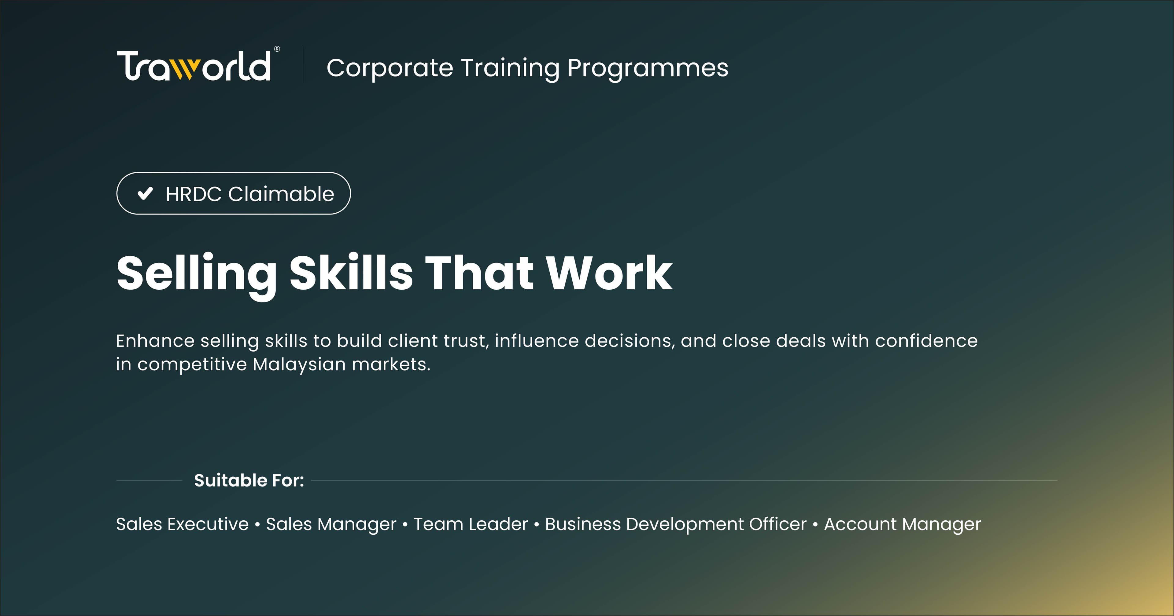 Selling Skills That Work