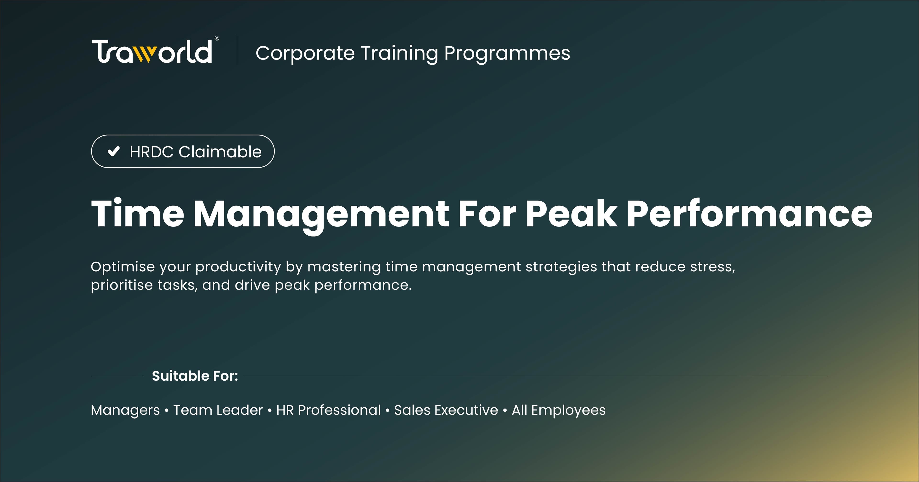 Time Management For Peak Performance