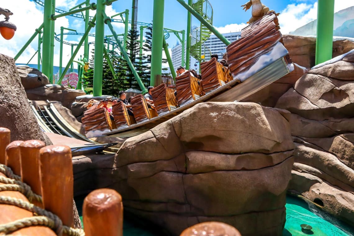 2D1N Genting Highlands Itinerary: Genting SkyWorlds Ice Age Sid's Rock 'N' Slide