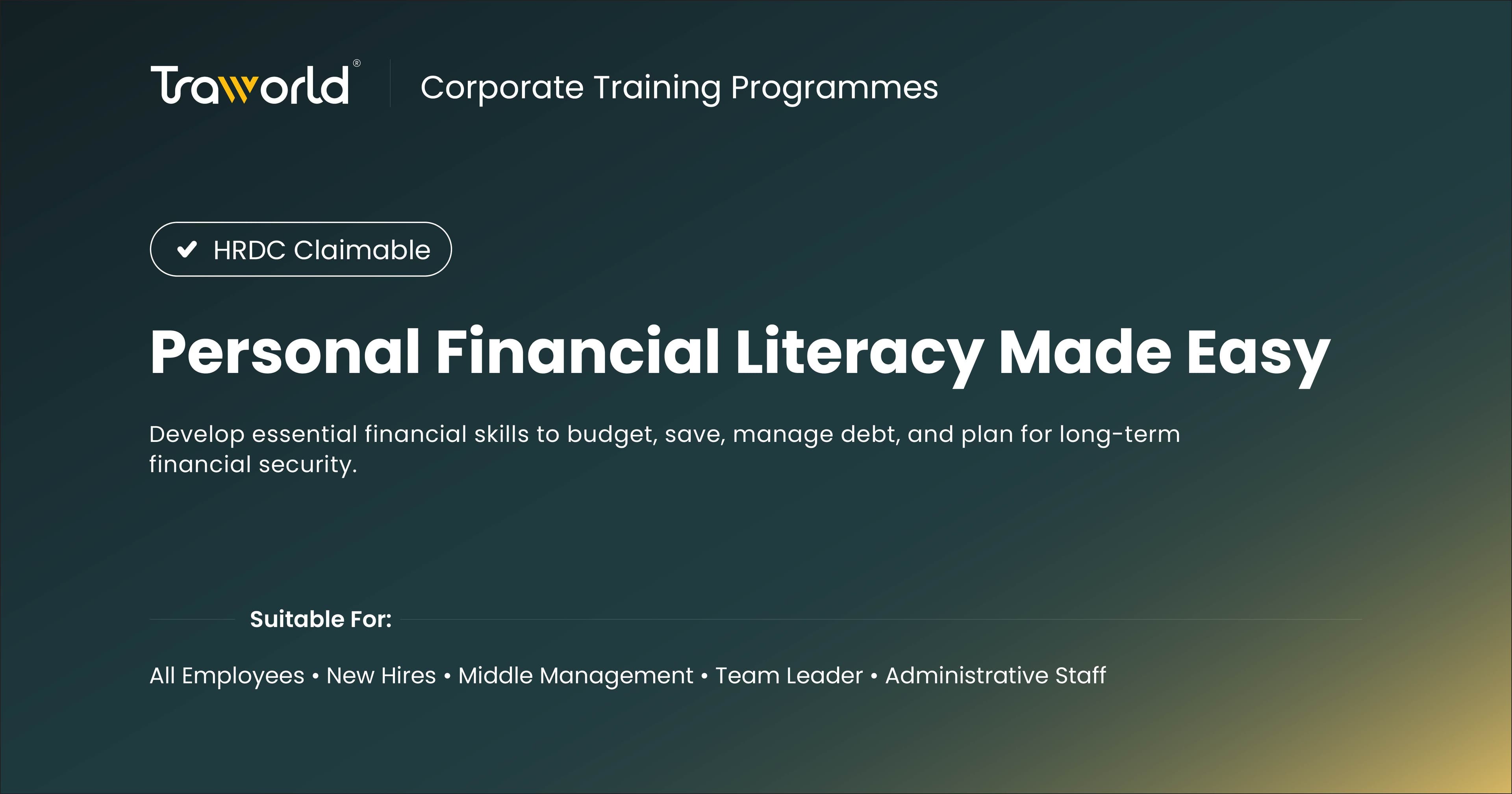 Personal Financial Literacy Made Easy