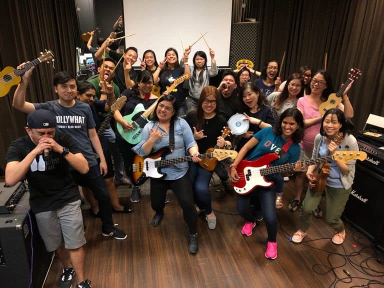 15 Indoor Team Building Activities in Klang Valley Guaranteed to Unleash Fun: Team Music Kuala Lumpur