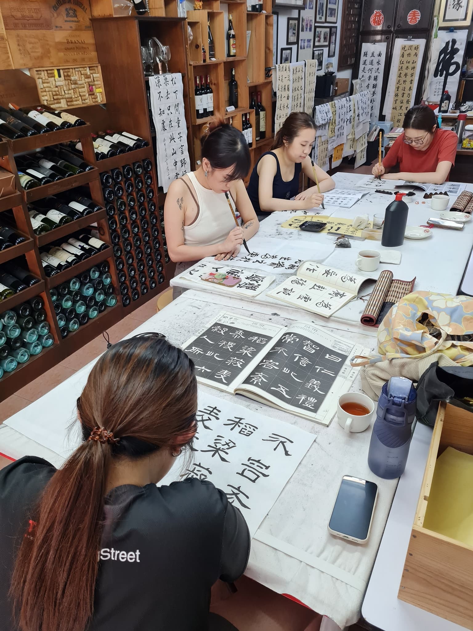 Get Creative Together: 15 Artistic Team Building Activities in Kuala Lumpur - Yin San Trading (Chinese Calligraphy)