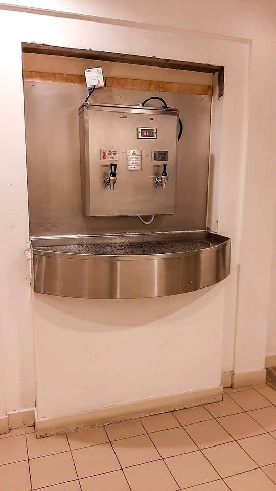 2D1N Genting Highlands Itinerary: Genting First World Hotel hot & cold water dispenser