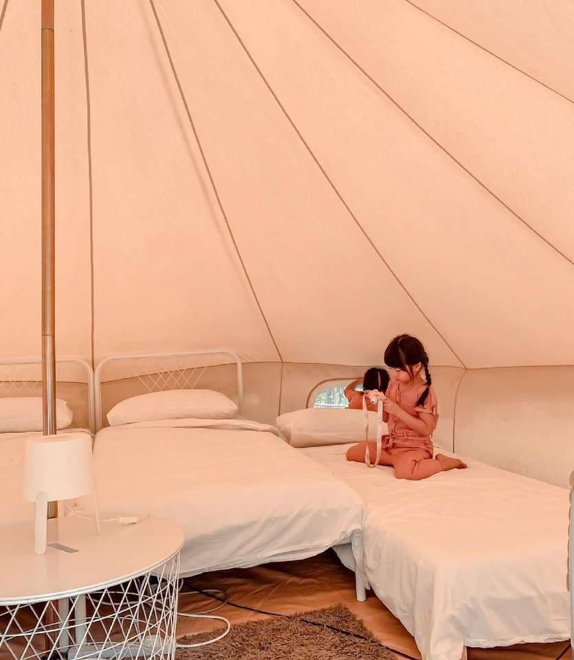 (Glamour +Camping) 7 Super Nice Spots for Luxury Glamping in Malaysia for a Weekend Vacation: Canopy Villa Glamping Park
