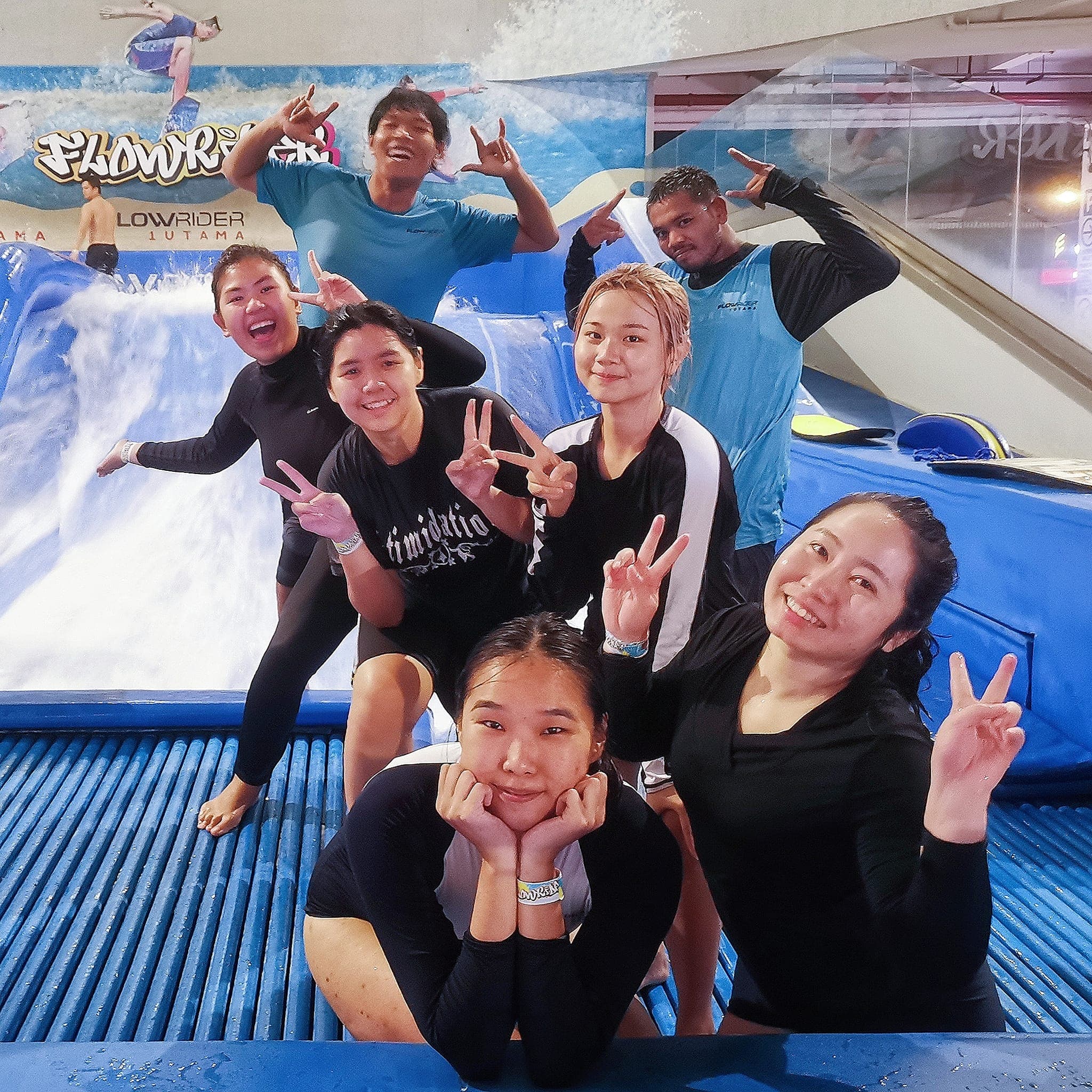 Small Teams, Big Fun: Top 16 Team-Building Activities in KL & Selangor for Small Groups - FlowRider In 1 Utama Shopping Centre