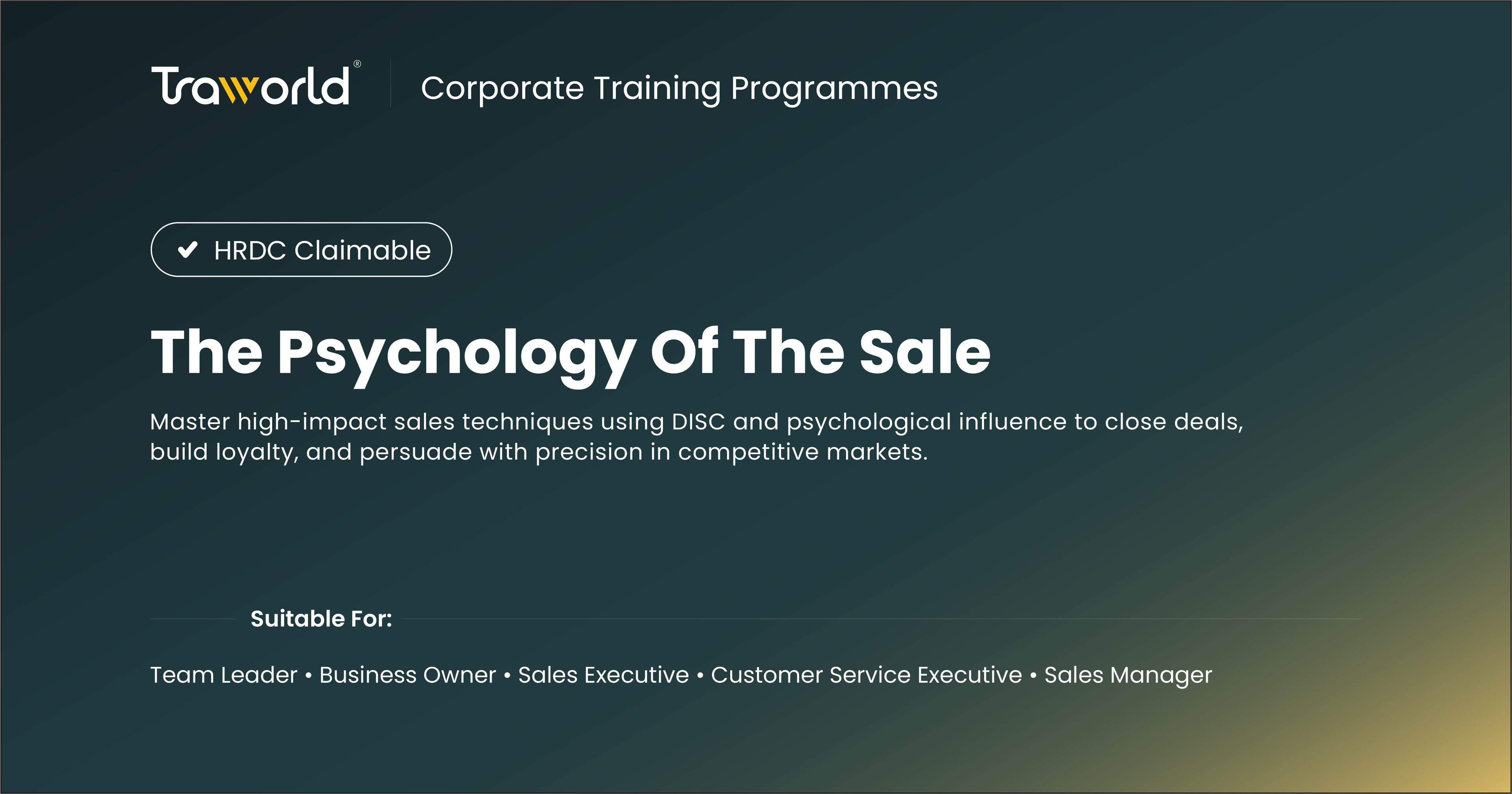 The Psychology Of The Sale