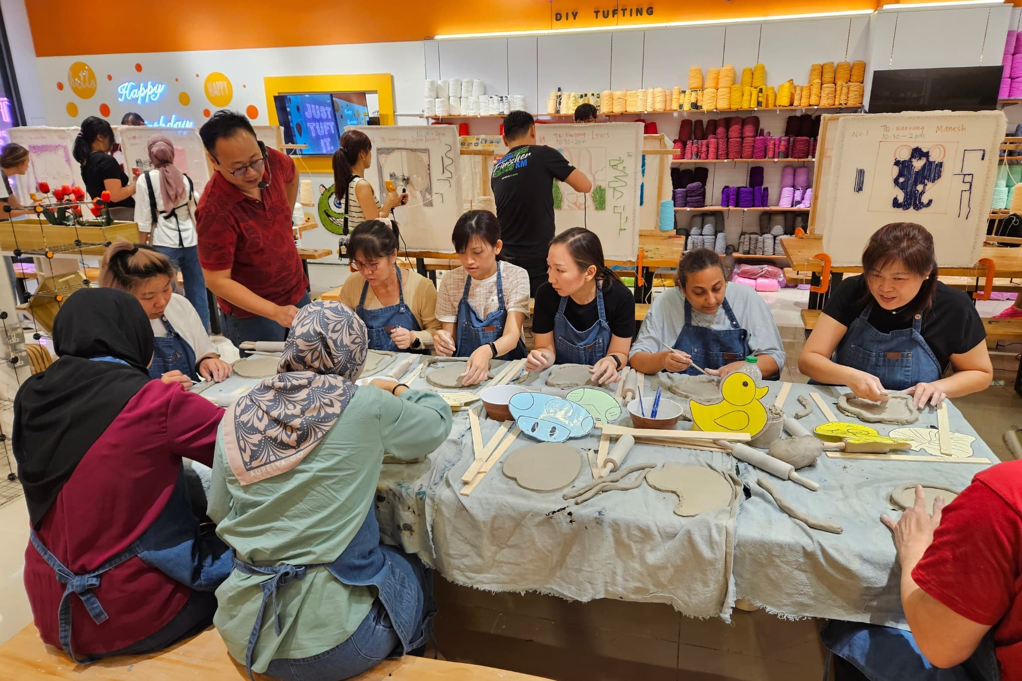 15 Indoor Team Building Activities in Klang Valley Guaranteed to Unleash Fun: Good Times DIY Pottery Studio