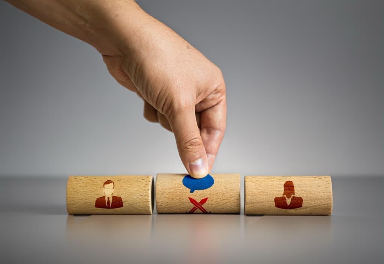 wooden conflict in team