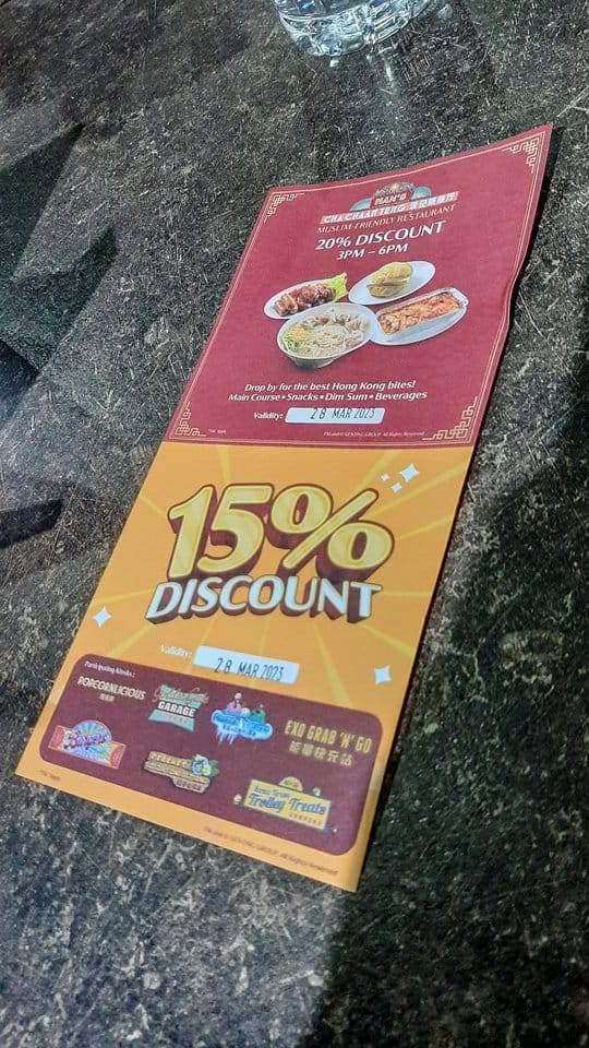 2D1N Genting Highlands Itinerary: Genting SkyWorlds food voucher
